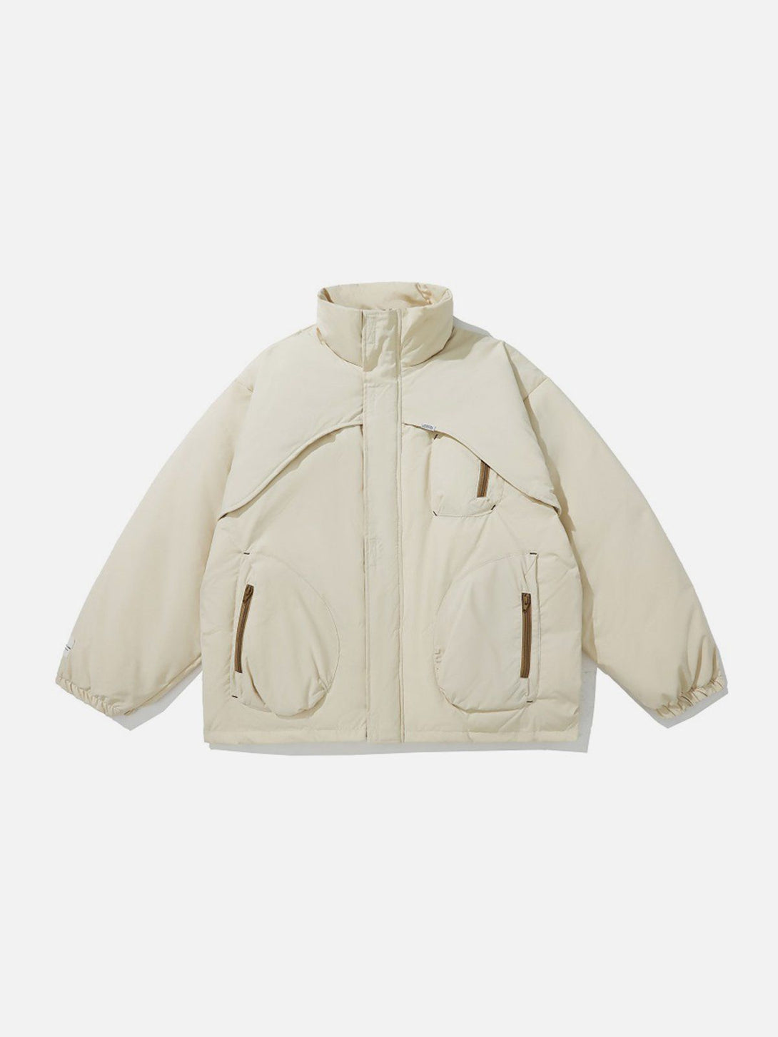 Lacezy - Multi Pockets Winter Coat- Streetwear Fashion - lacezy.com