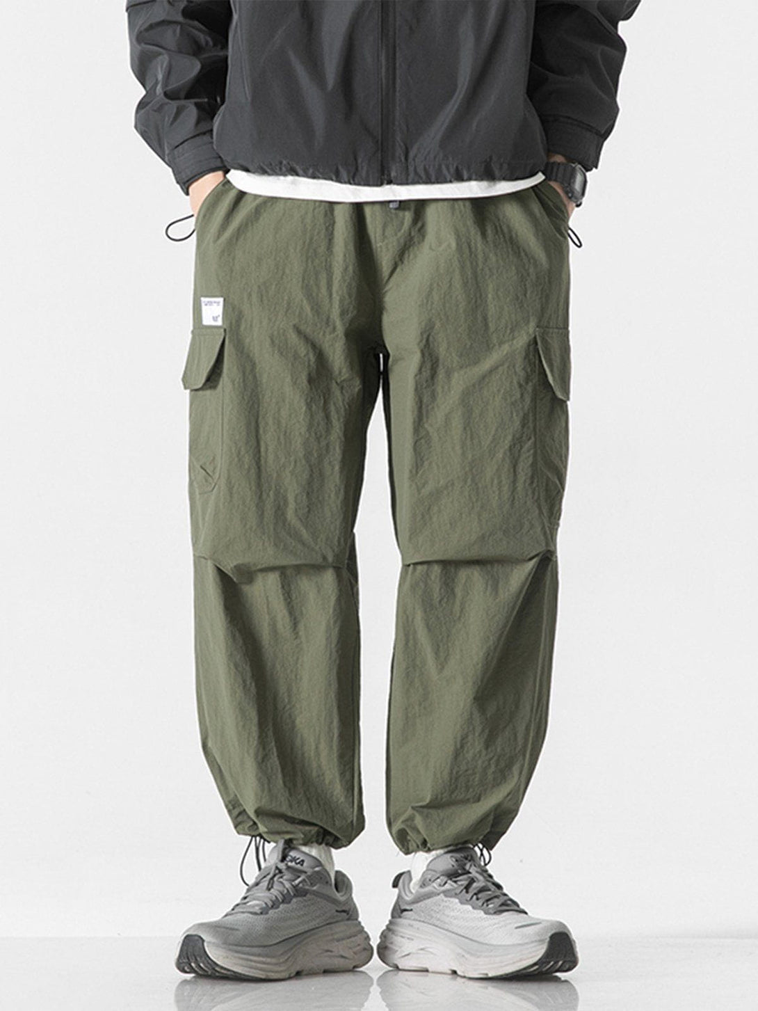 Lacezy - Multi-pocket Quick Dry Cargo Pants- Streetwear Fashion - lacezy.com