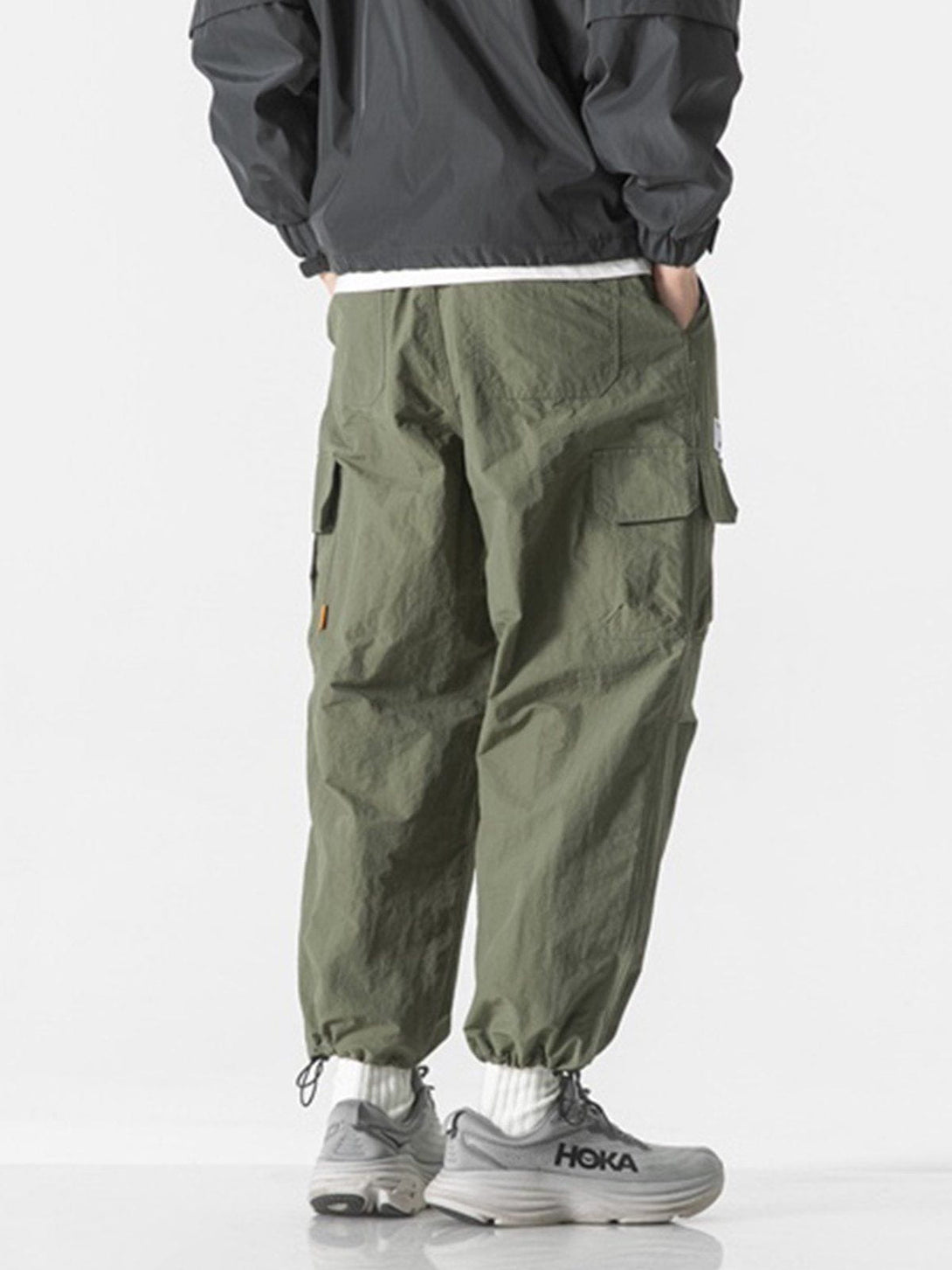 Lacezy - Multi-pocket Quick Dry Cargo Pants- Streetwear Fashion - lacezy.com