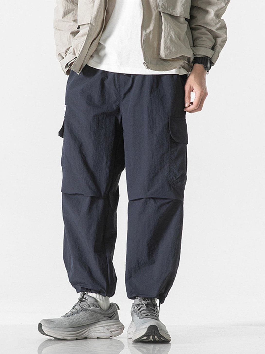 Lacezy - Multi-pocket Quick Dry Cargo Pants- Streetwear Fashion - lacezy.com