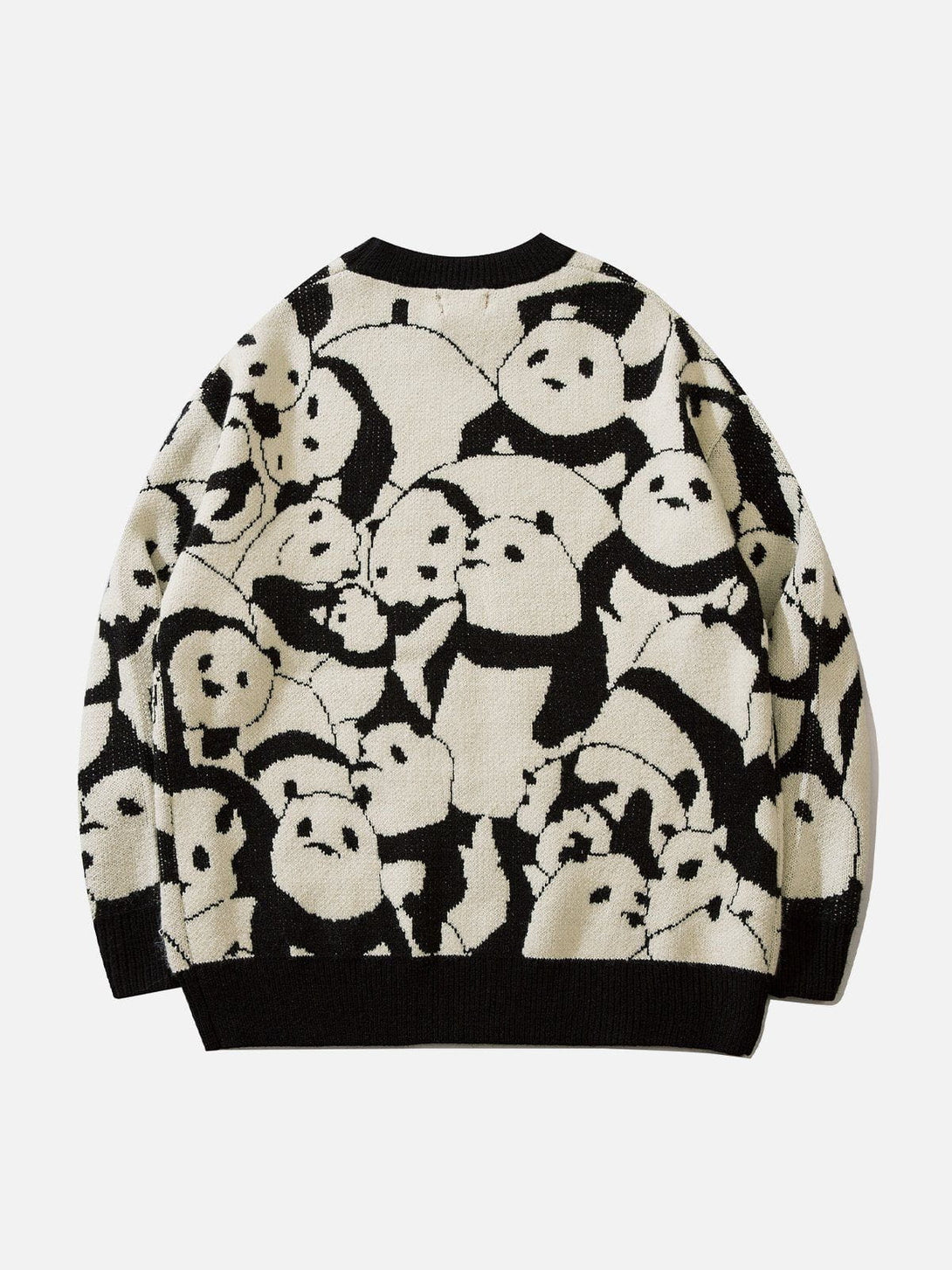 Lacezy - Panda Graphic Sweater- Streetwear Fashion - lacezy.com