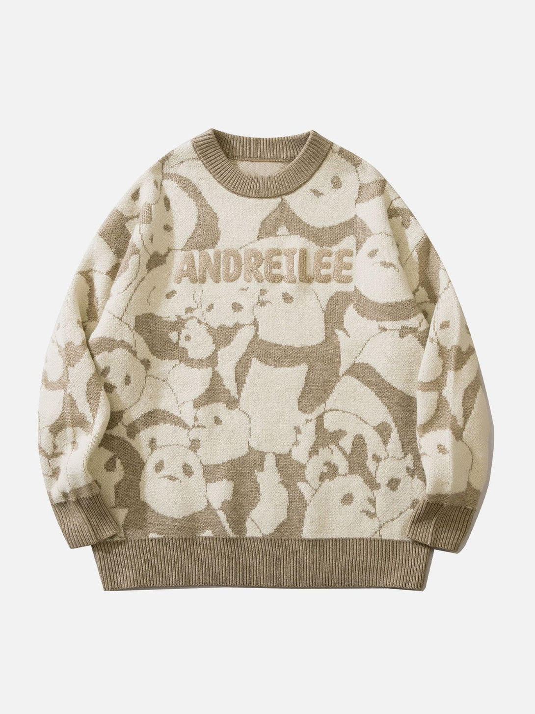 Lacezy - Panda Graphic Sweater- Streetwear Fashion - lacezy.com