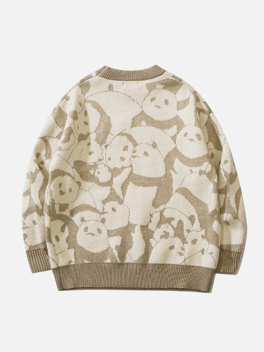 Lacezy - Panda Graphic Sweater- Streetwear Fashion - lacezy.com