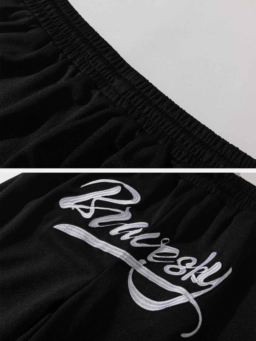 Lacezy - Pant Leg Stripes Sports Shorts- Streetwear Fashion - lacezy.com