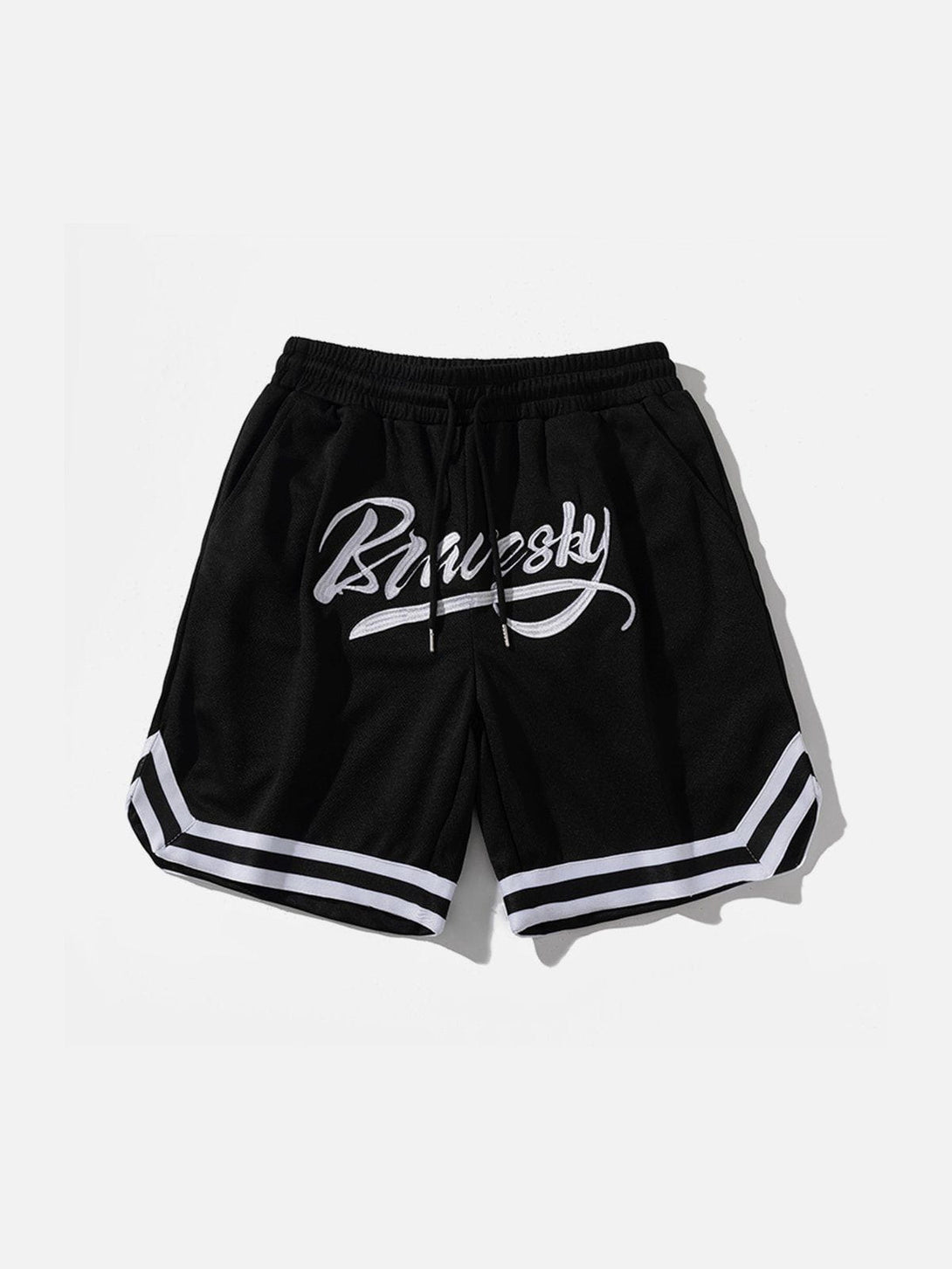 Lacezy - Pant Leg Stripes Sports Shorts- Streetwear Fashion - lacezy.com