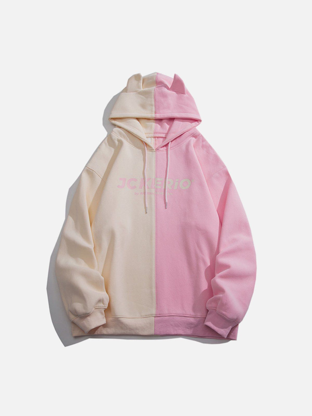 Lacezy - Patchwork Clash Hoodie- Streetwear Fashion - lacezy.com