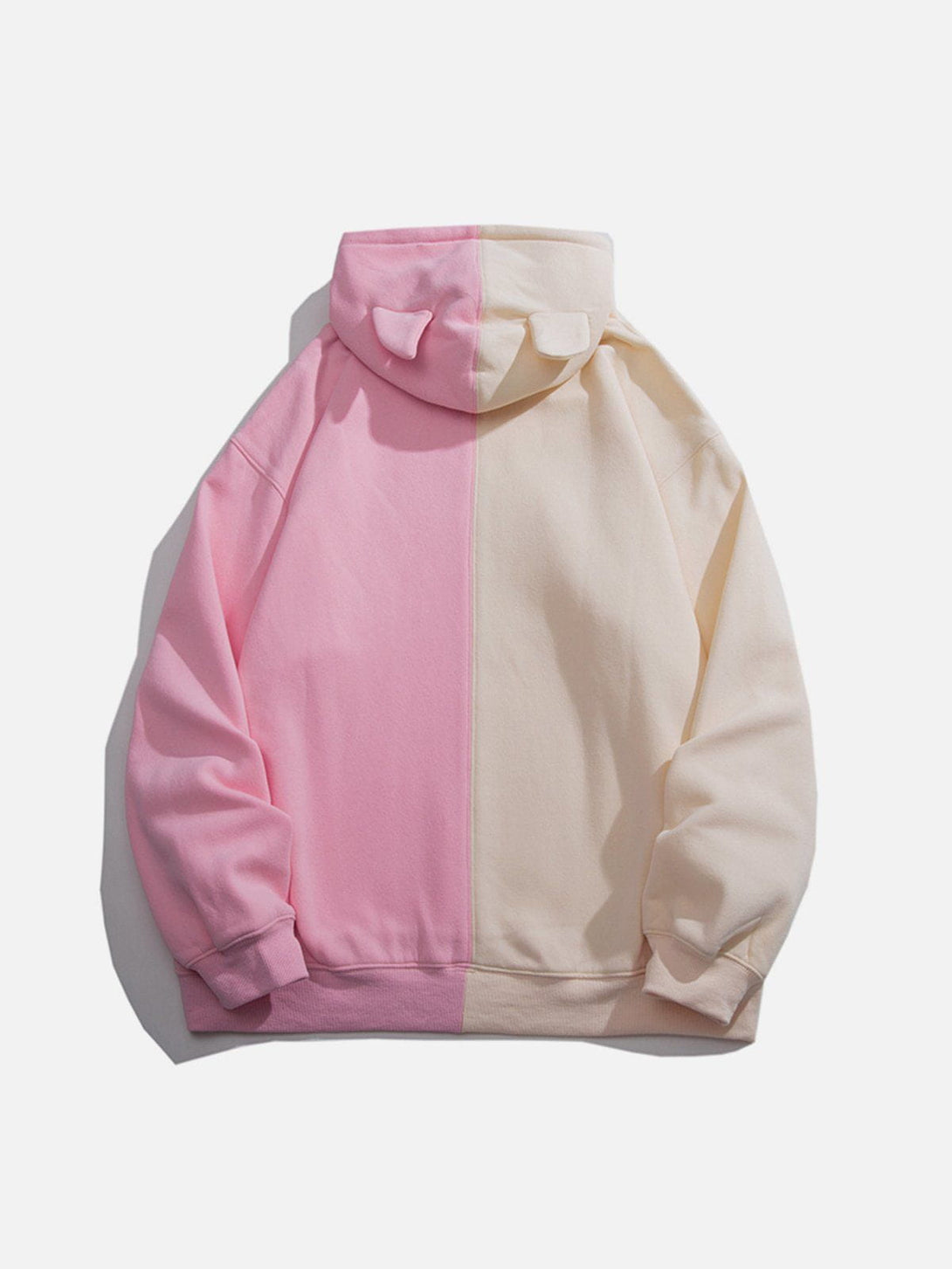 Lacezy - Patchwork Clash Hoodie- Streetwear Fashion - lacezy.com