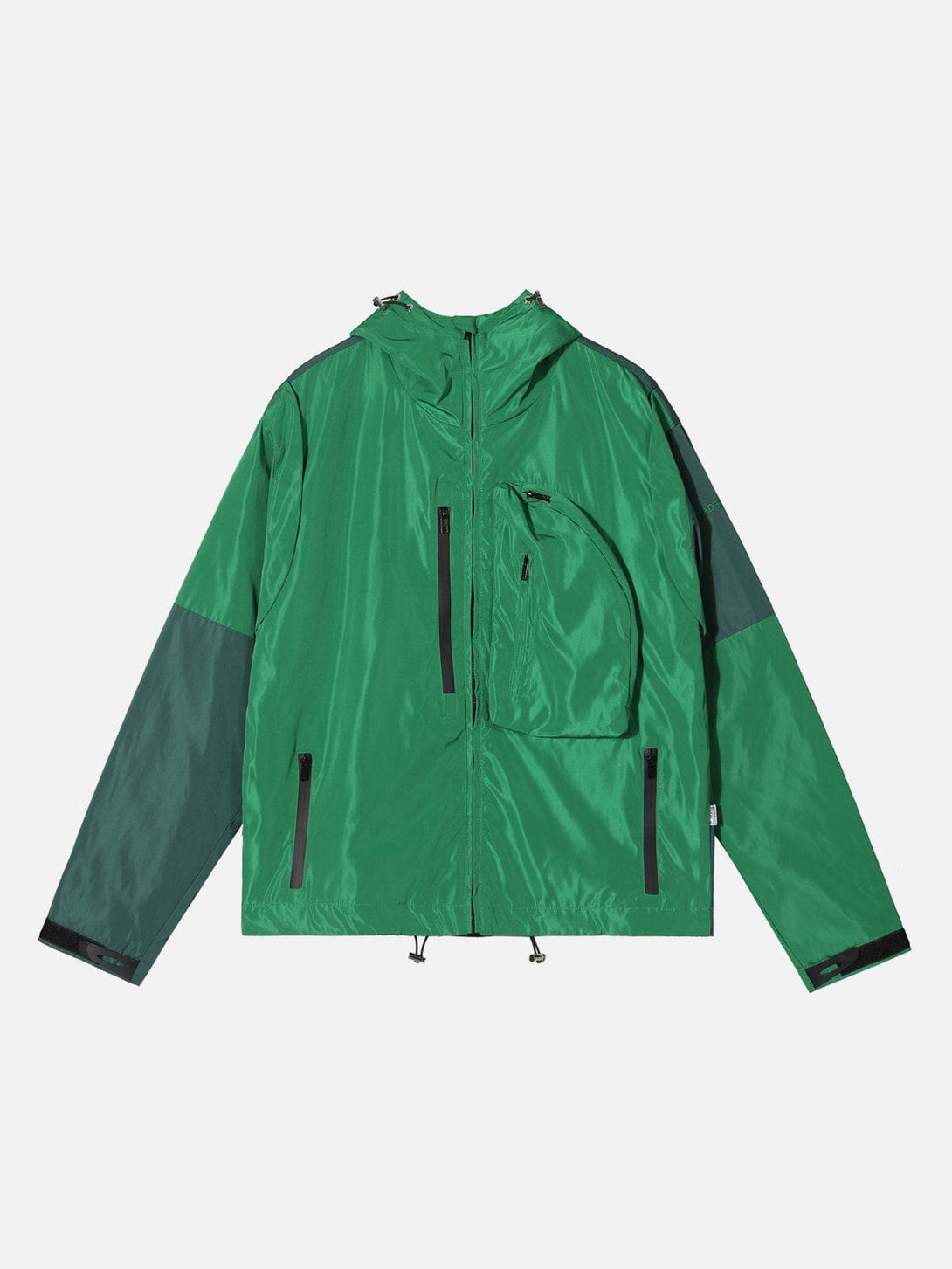 Lacezy - Patchwork Contrasting Colors Anorak- Streetwear Fashion - lacezy.com