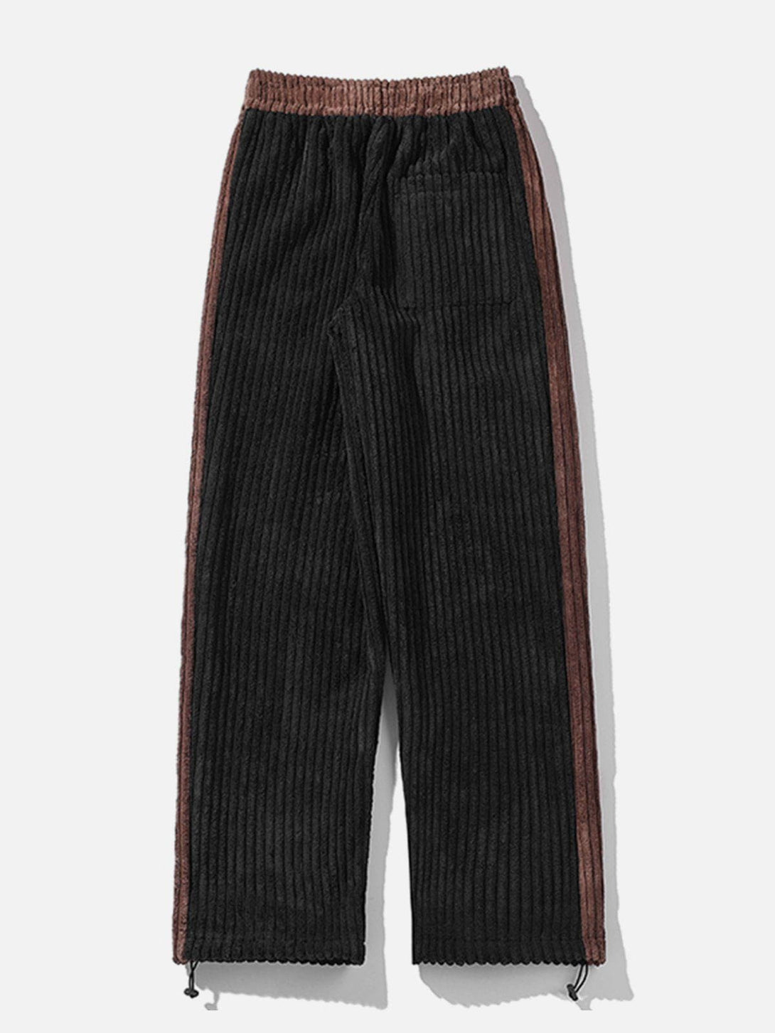 Lacezy - Patchwork Corduroy Sweatpants- Streetwear Fashion - lacezy.com