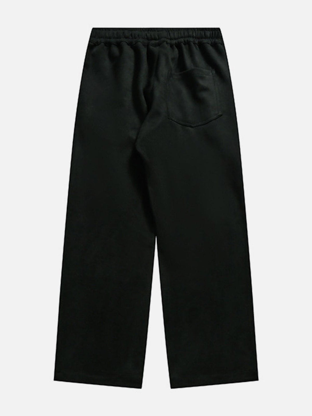 Lacezy - Patchwork Letter Drawstring Pants- Streetwear Fashion - lacezy.com