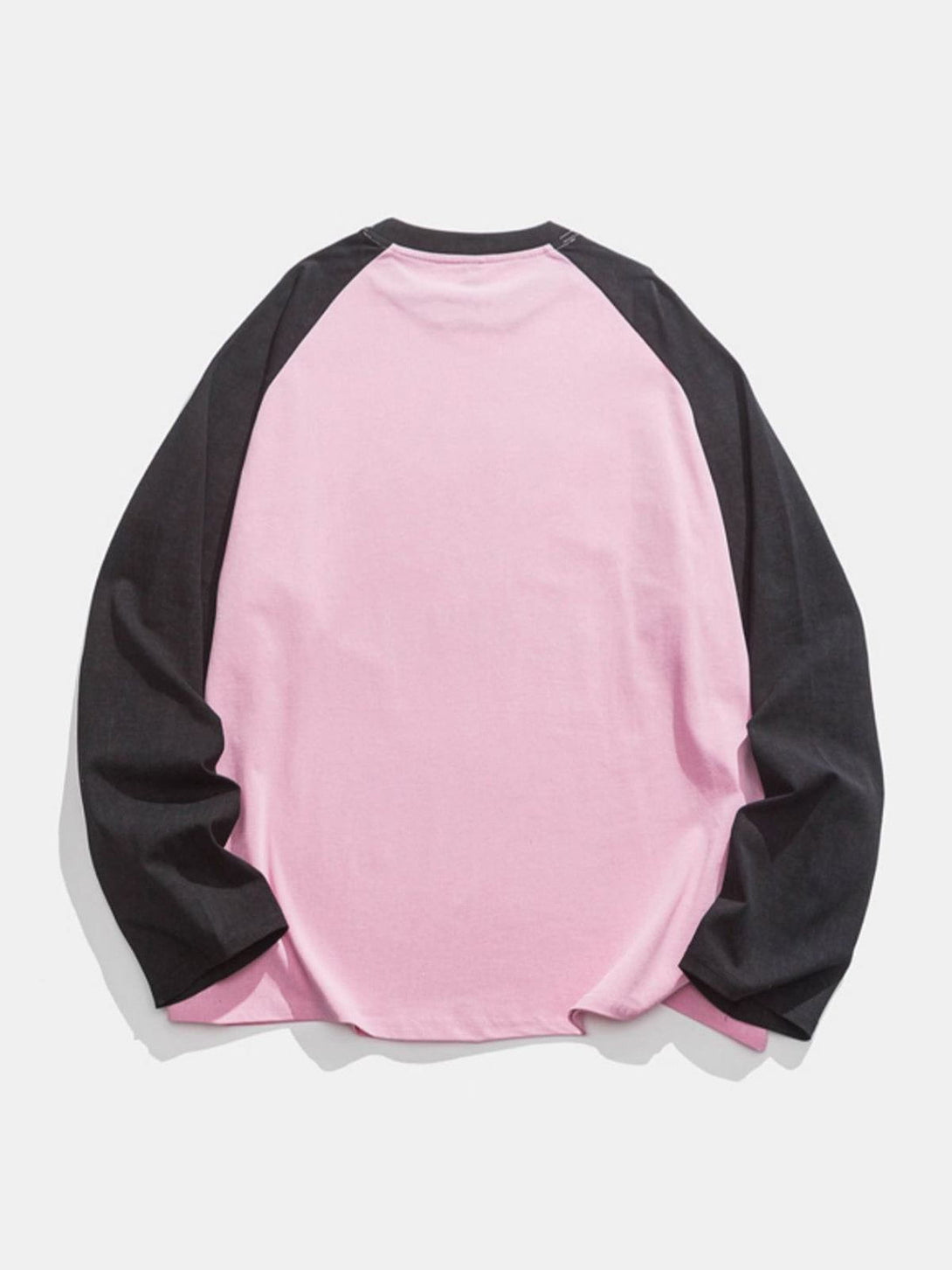 Lacezy - Patchwork Lettered Sweatshirt- Streetwear Fashion - lacezy.com