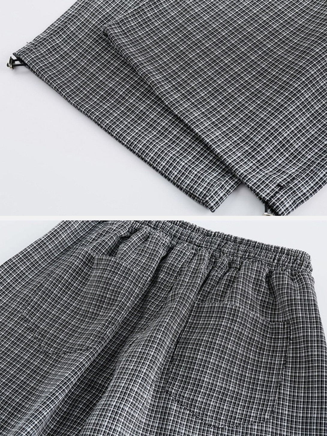 Lacezy - Plaid Casual Pants- Streetwear Fashion - lacezy.com