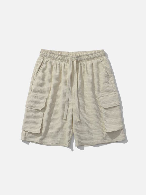 Lacezy - Plaid Leisure Shorts- Streetwear Fashion - lacezy.com