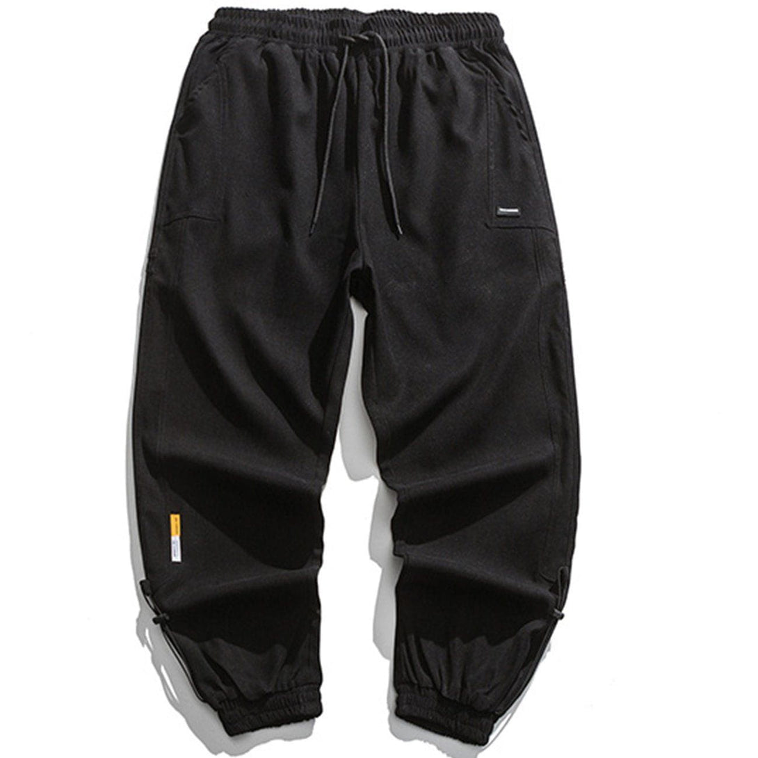 Lacezy - Plain Sweatpants- Streetwear Fashion - lacezy.com