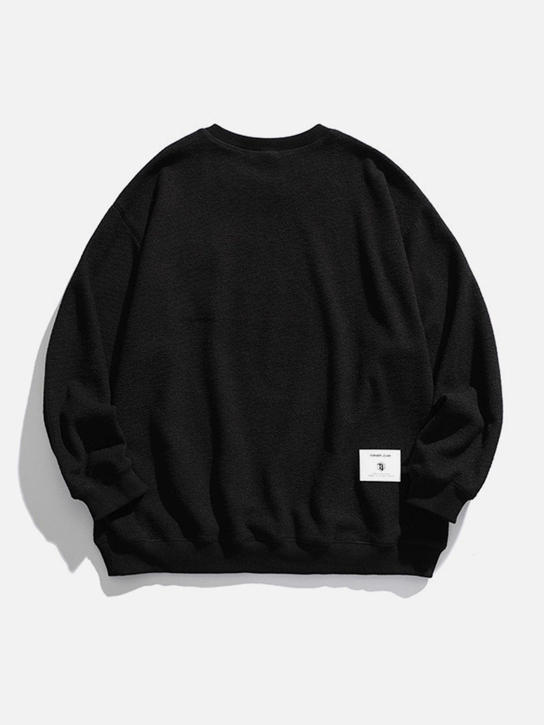 Lacezy - Pure Color Sweatshirt- Streetwear Fashion - lacezy.com