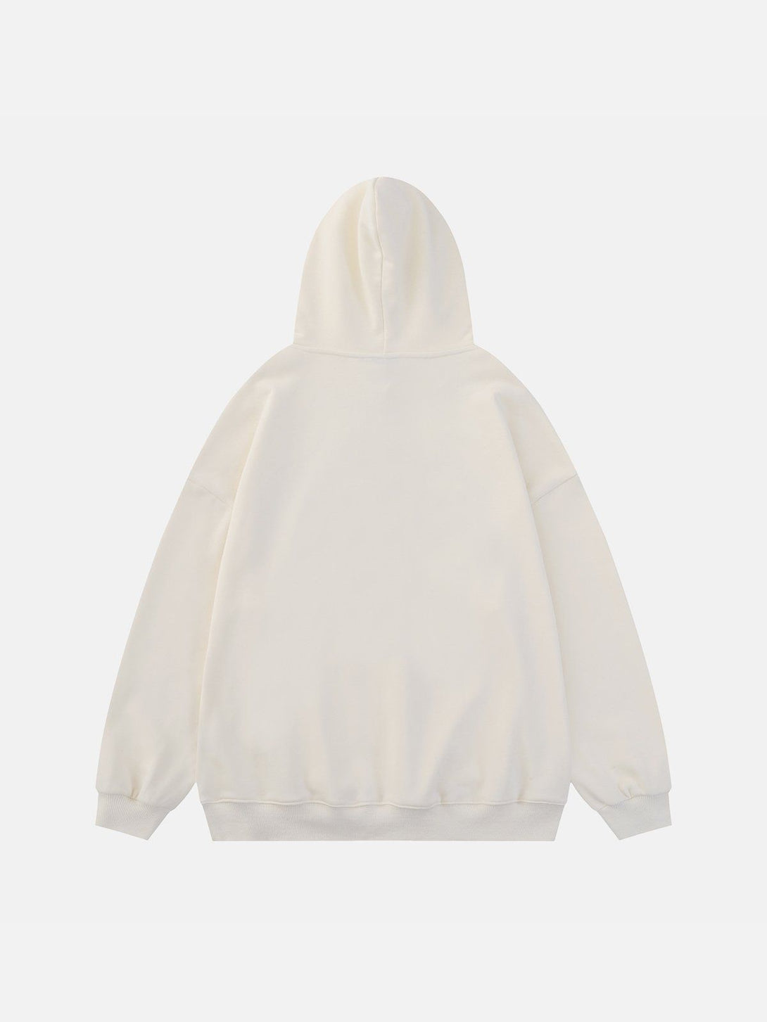 Lacezy - Rabbit Print Hoodie- Streetwear Fashion - lacezy.com