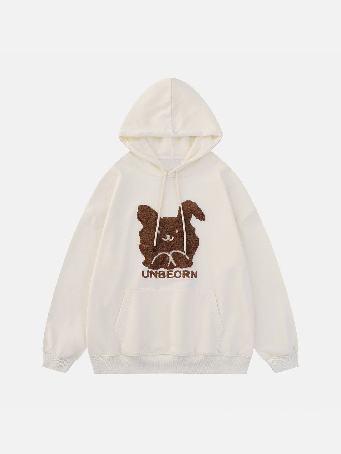 Lacezy - Rabbit Print Hoodie- Streetwear Fashion - lacezy.com