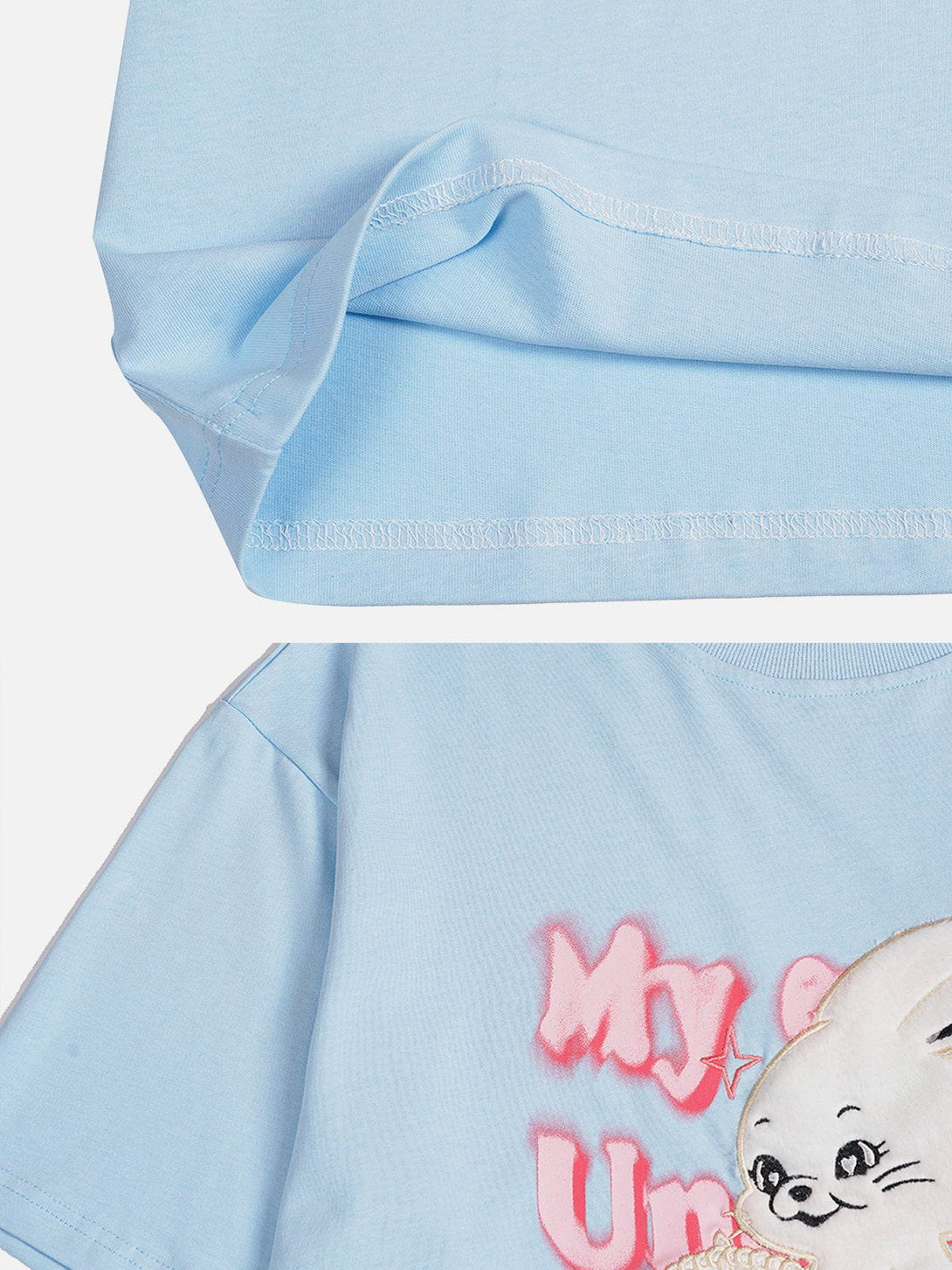 Lacezy - Rabbit Print Tee- Streetwear Fashion - lacezy.com