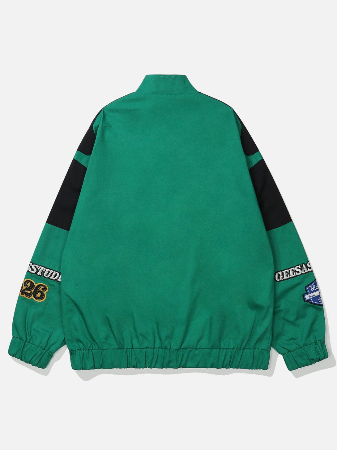 Lacezy - Rugby Letter Embroidery Jacket- Streetwear Fashion - lacezy.com