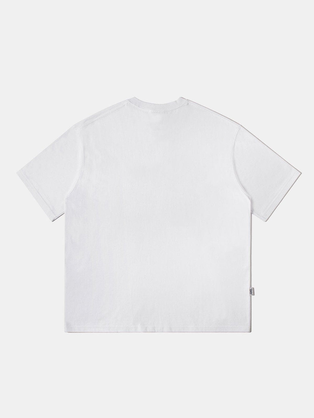 Lacezy - SUNDAY Print Cotton Tee- Streetwear Fashion - lacezy.com