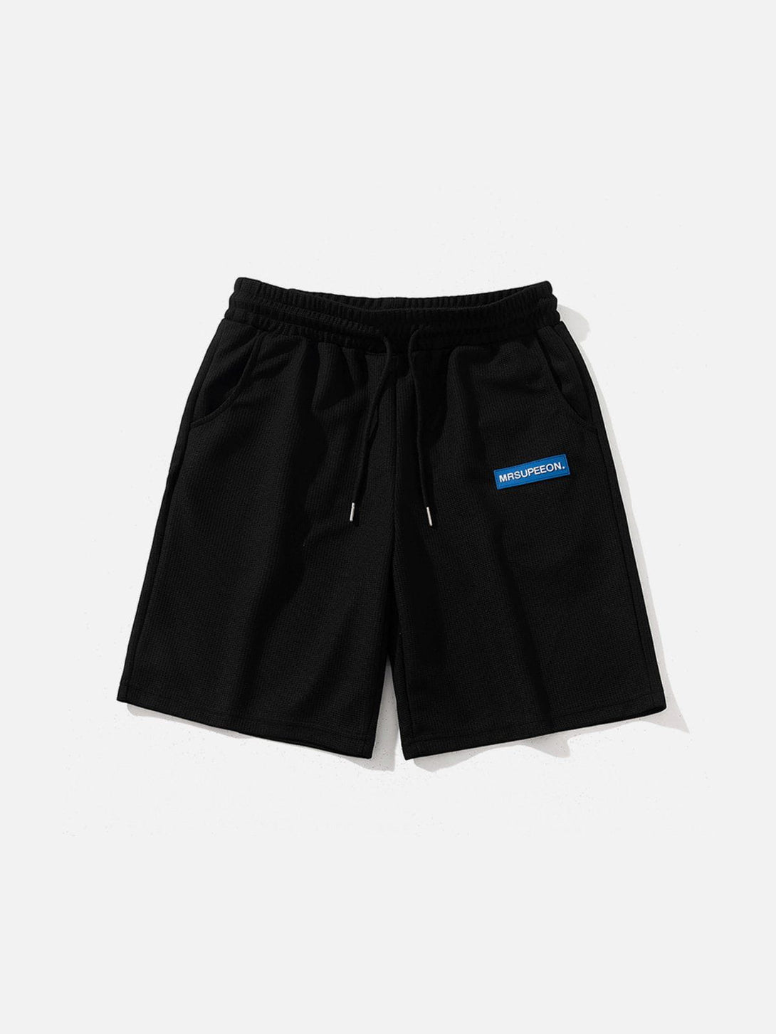 Lacezy - Sewing Silicone Label Shorts- Streetwear Fashion - lacezy.com