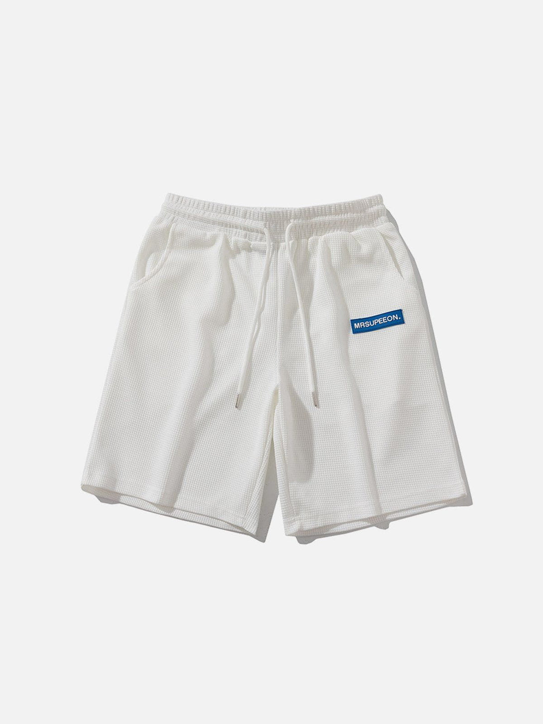 Lacezy - Sewing Silicone Label Shorts- Streetwear Fashion - lacezy.com