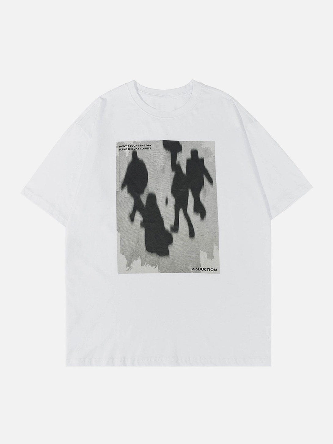 Lacezy - Shadow Print Tee- Streetwear Fashion - lacezy.com