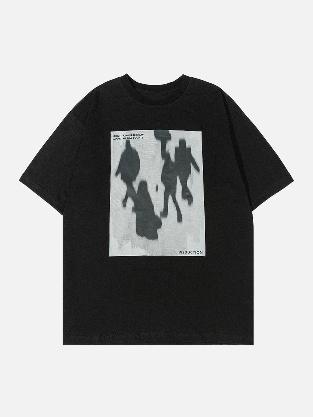 Lacezy - Shadow Print Tee- Streetwear Fashion - lacezy.com