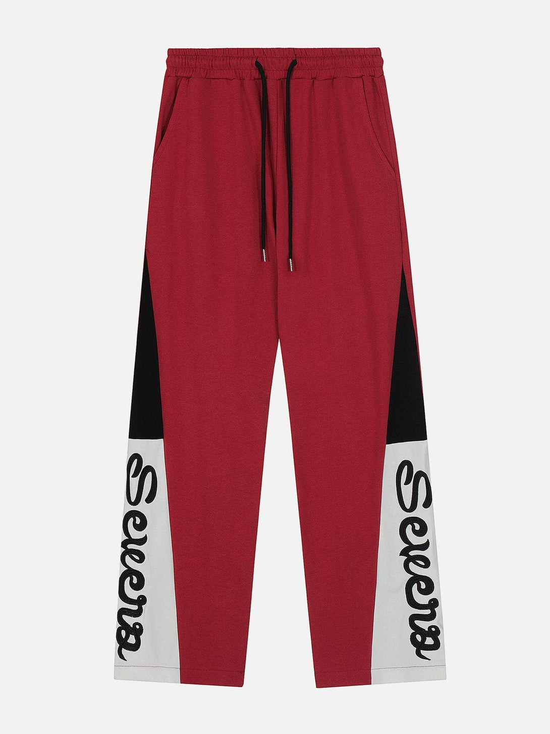 Lacezy - Side Embroidery Letters Sweatpants- Streetwear Fashion - lacezy.com