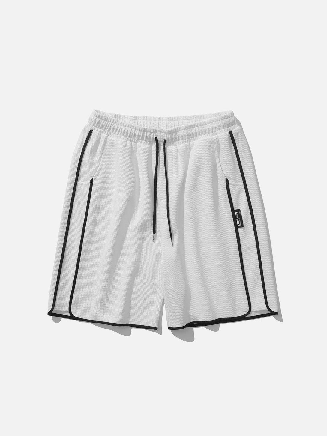 Lacezy - Side Stripe Shorts- Streetwear Fashion - lacezy.com