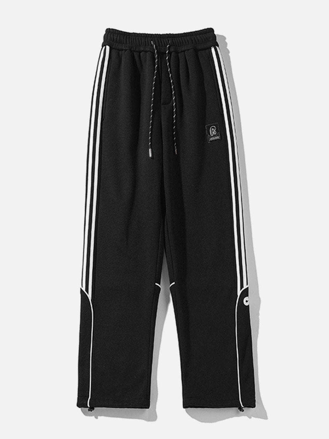 Lacezy - Side Stripe Sweatpants- Streetwear Fashion - lacezy.com