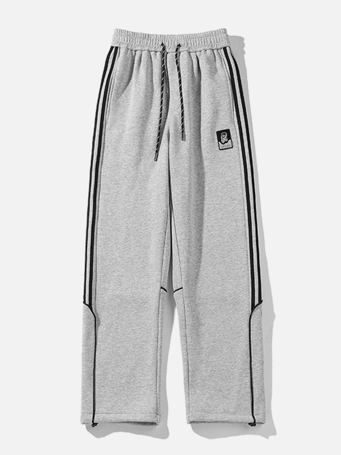 Lacezy - Side Stripe Sweatpants- Streetwear Fashion - lacezy.com