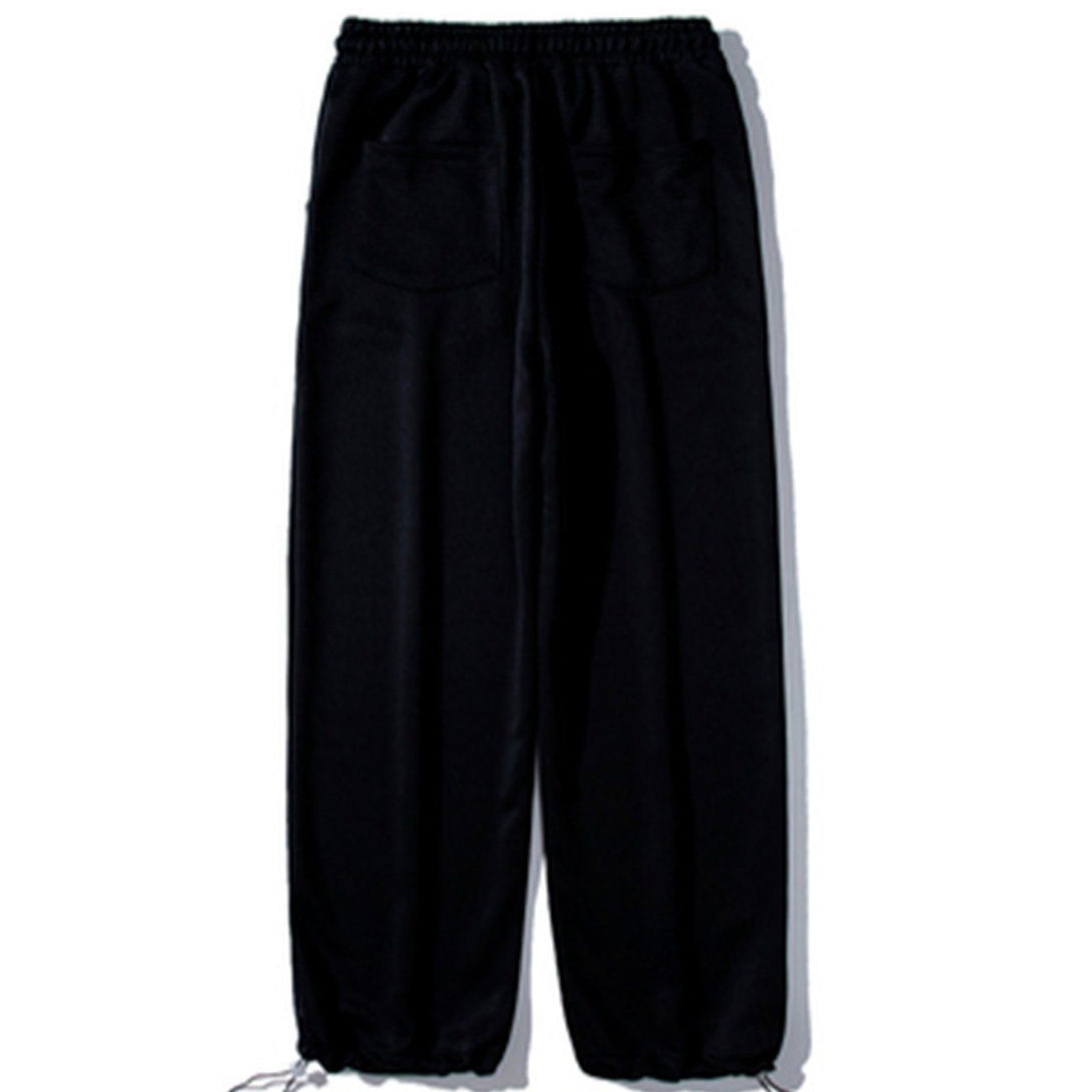 Lacezy - Simple Solid Color Pants- Streetwear Fashion - lacezy.com