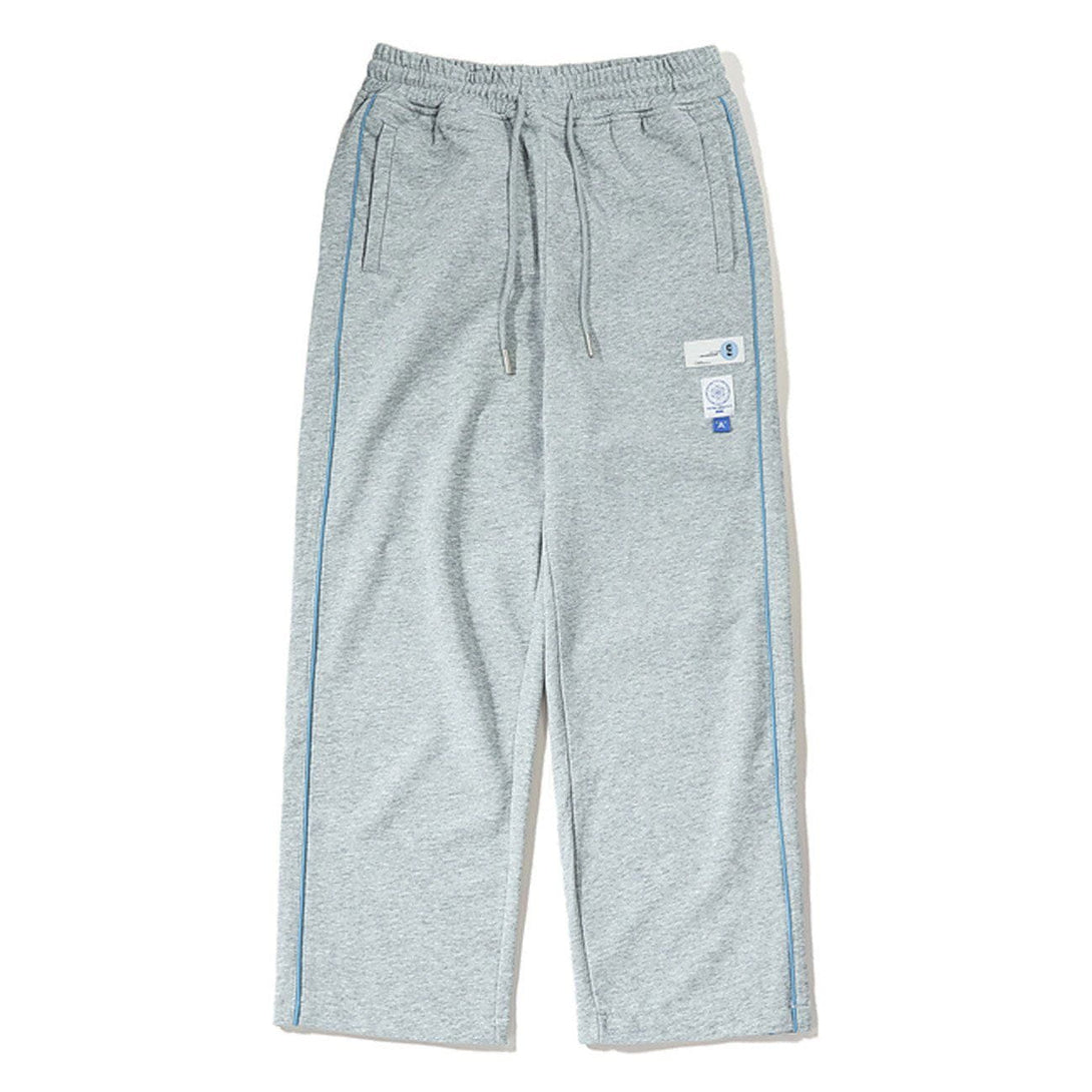 Lacezy - Simple Solid Color Sweatpants- Streetwear Fashion - lacezy.com