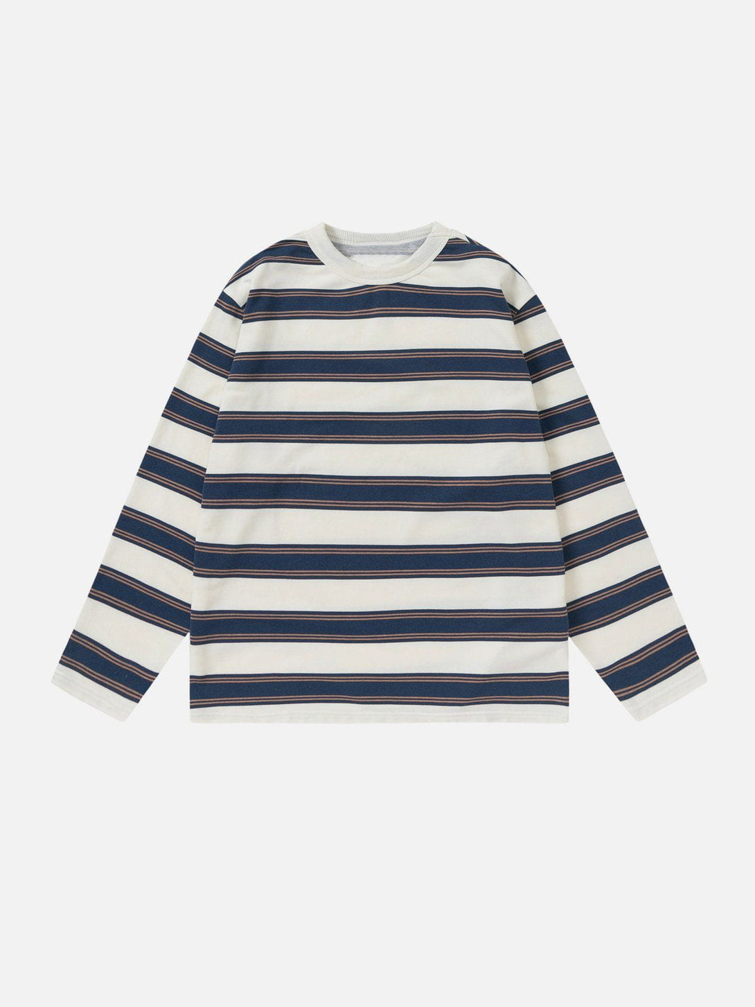 Lacezy - Simple Stripe Sweatshirt- Streetwear Fashion - lacezy.com