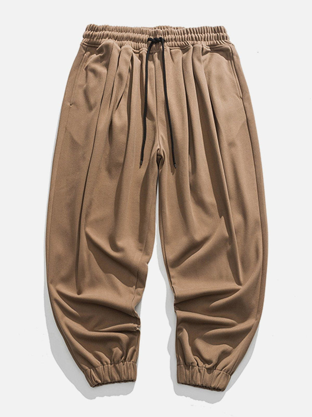 Lacezy - Solid Bunch Feet Pants- Streetwear Fashion - lacezy.com