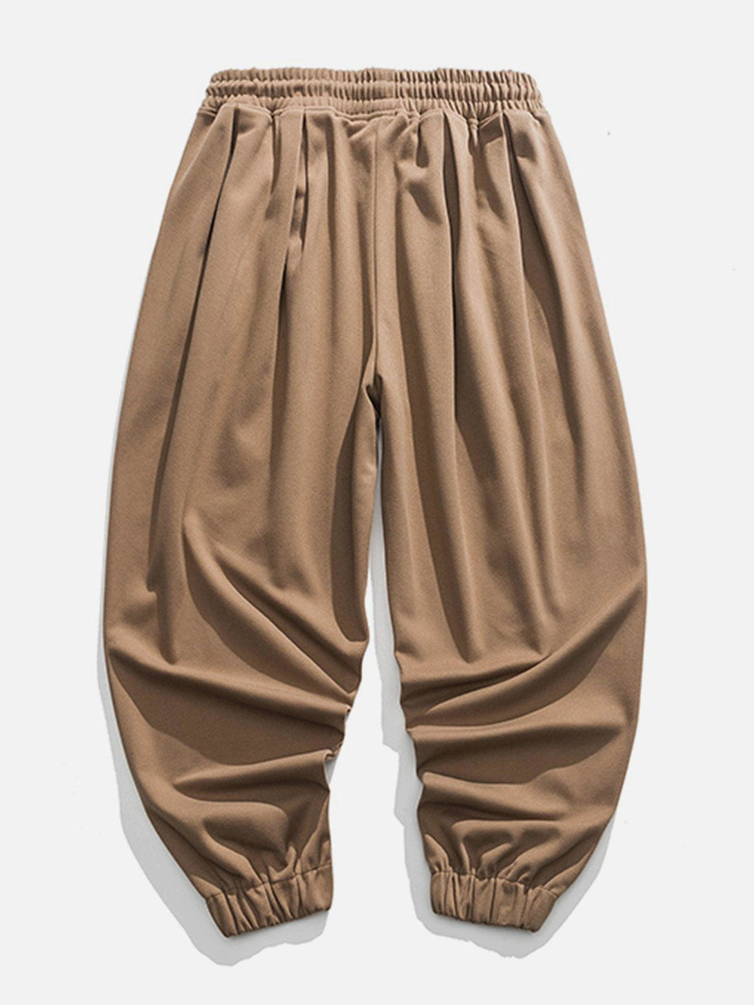 Lacezy - Solid Bunch Feet Pants- Streetwear Fashion - lacezy.com