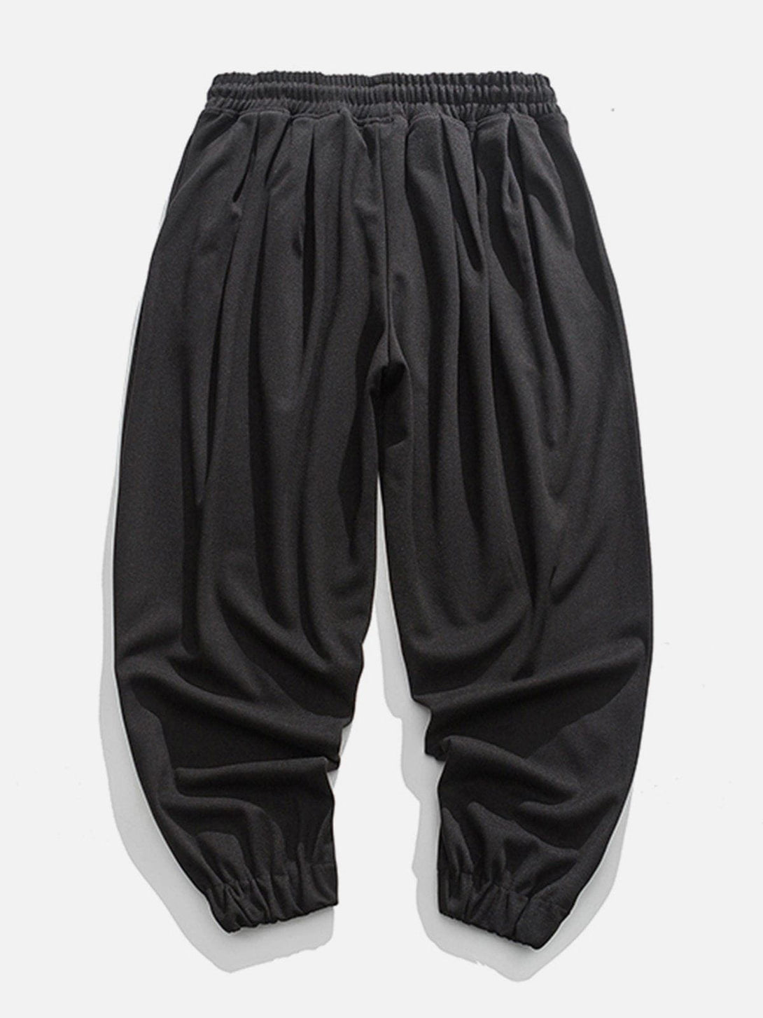 Lacezy - Solid Bunch Feet Pants- Streetwear Fashion - lacezy.com