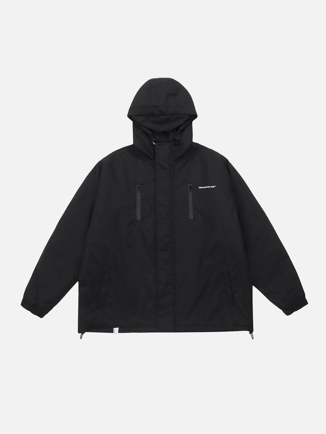 Lacezy - Solid Color Anorak- Streetwear Fashion - lacezy.com