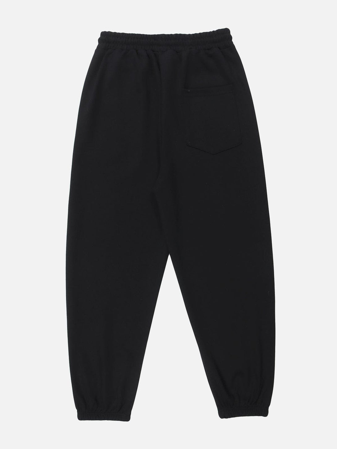 Lacezy - Solid Color Beach Print Sweatpants- Streetwear Fashion - lacezy.com