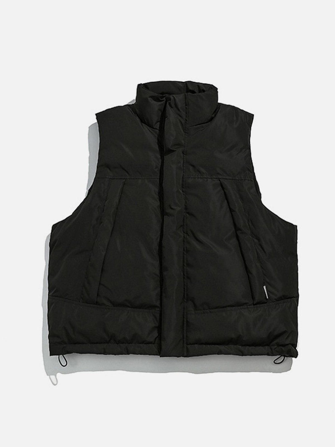 Lacezy - Solid Color Big Pocket Gilet- Streetwear Fashion - lacezy.com