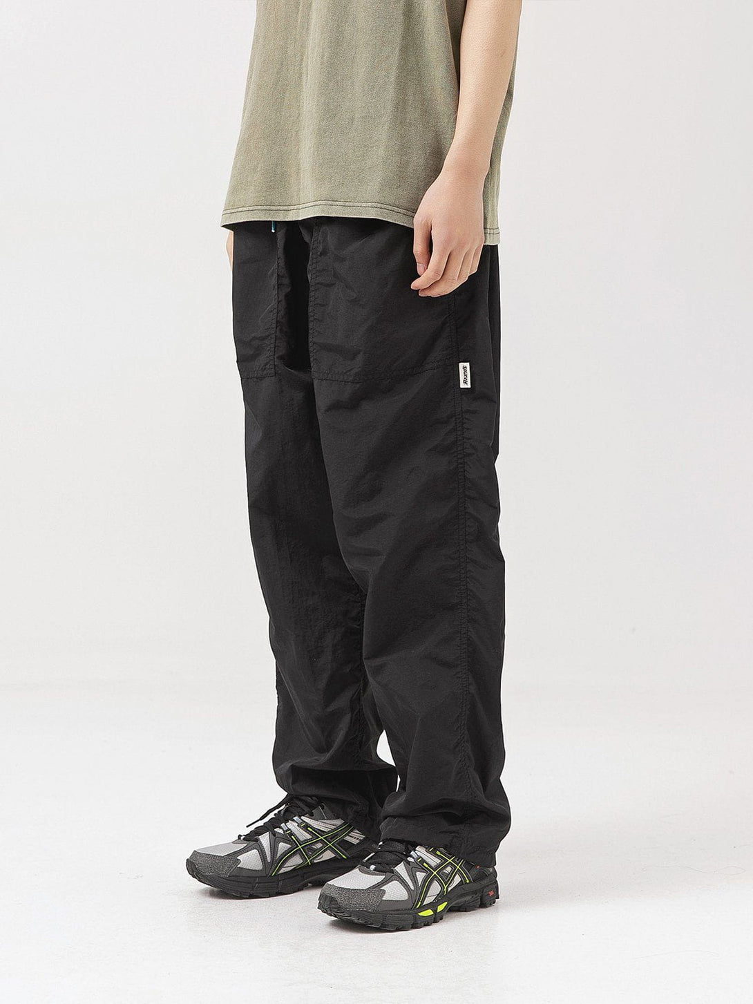 Lacezy - Solid Color Multiple Pockets Cargo Pants- Streetwear Fashion - lacezy.com