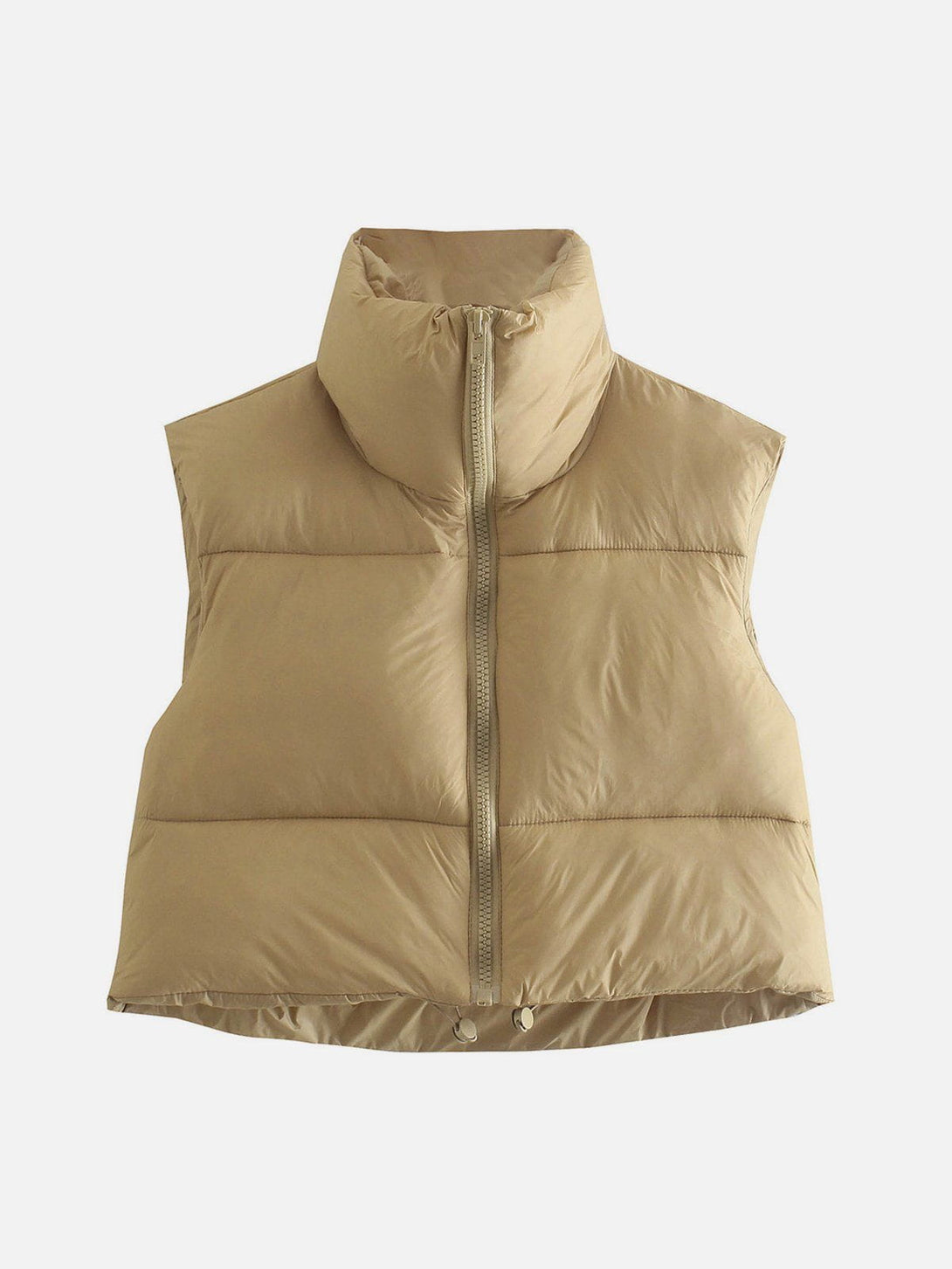 Lacezy - Solid Color Short Gilet- Streetwear Fashion - lacezy.com