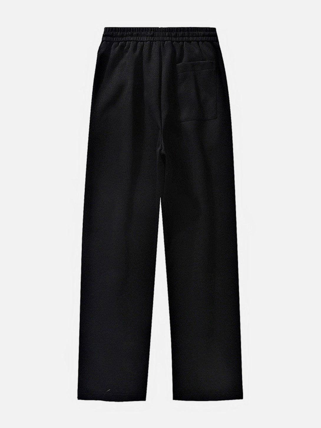 Lacezy - Solid Color Slack Drawstring Pants- Streetwear Fashion - lacezy.com