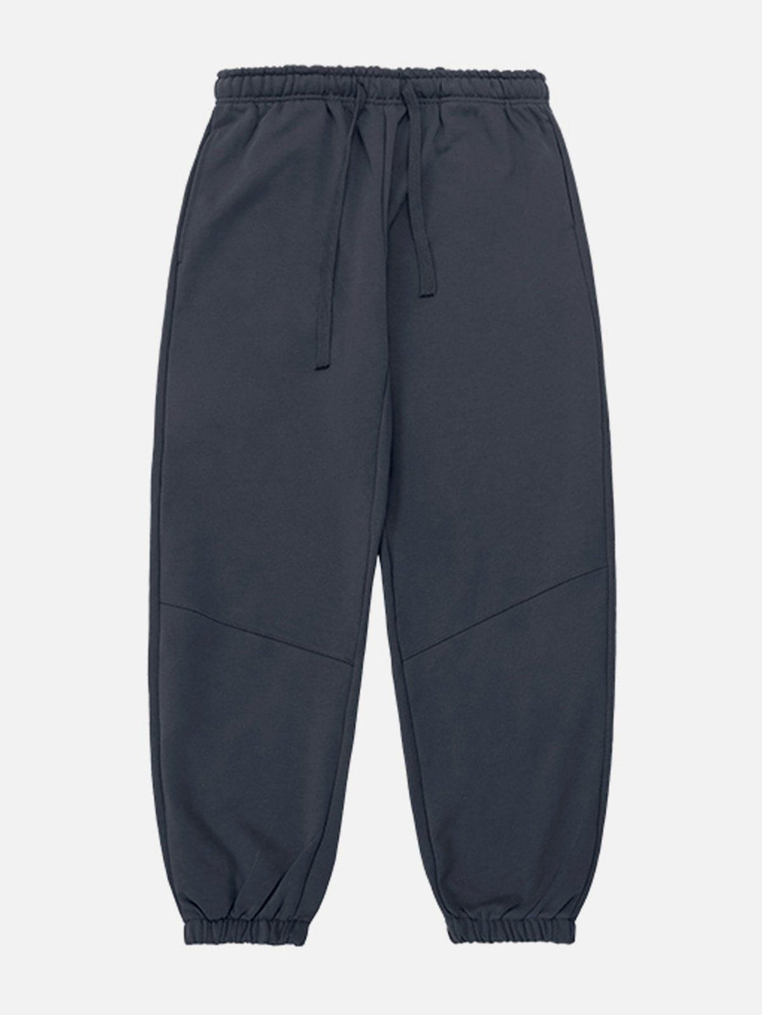 Lacezy - Solid Color Sweatpants- Streetwear Fashion - lacezy.com