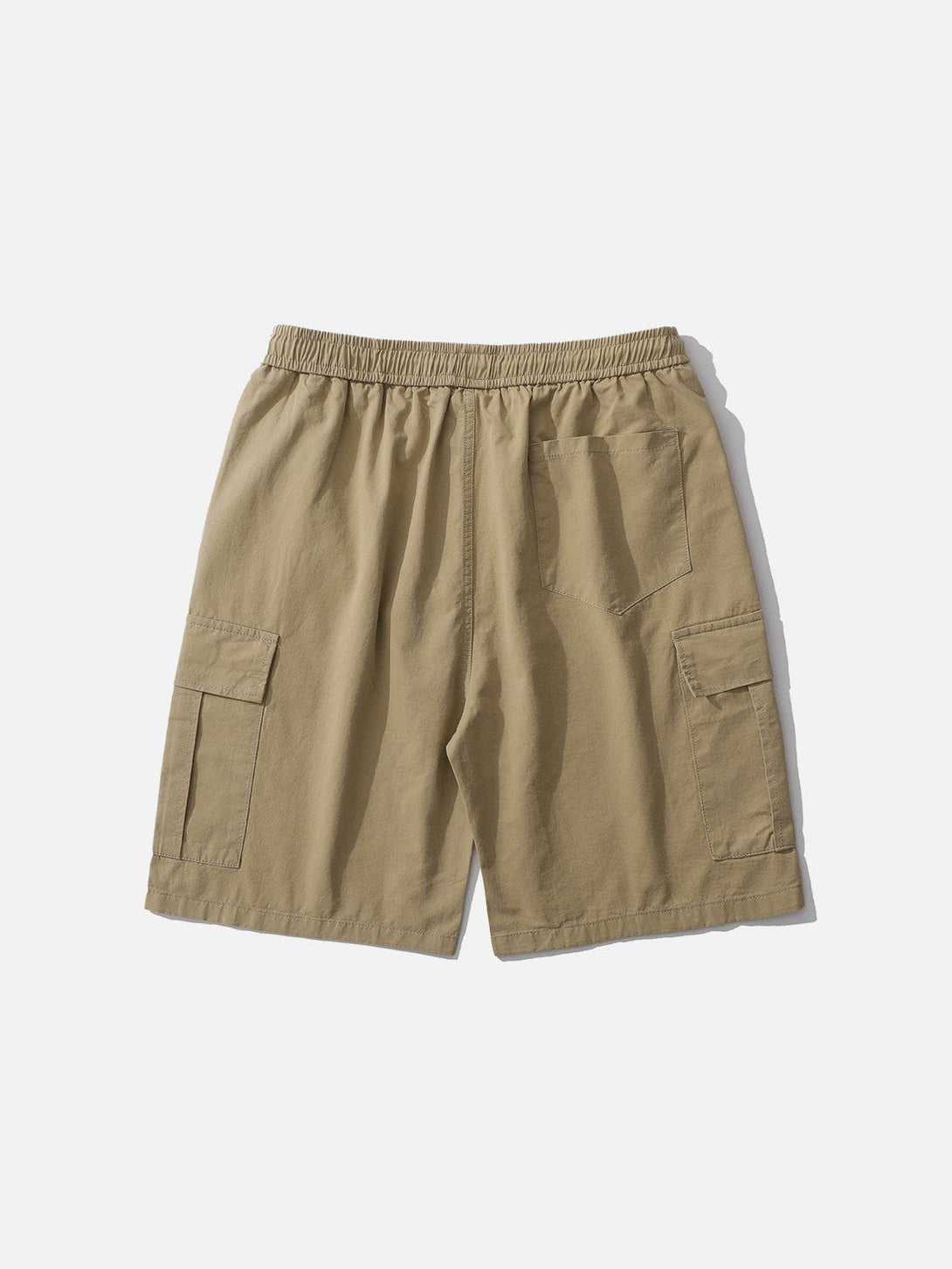 Lacezy - Solid Discreet Side Pockets Shorts- Streetwear Fashion - lacezy.com