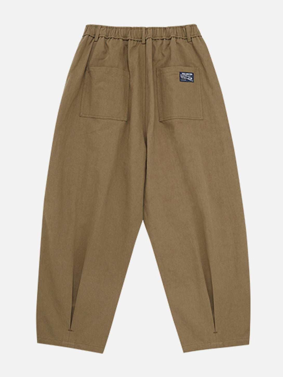 Lacezy - Solid Pleated Pants- Streetwear Fashion - lacezy.com