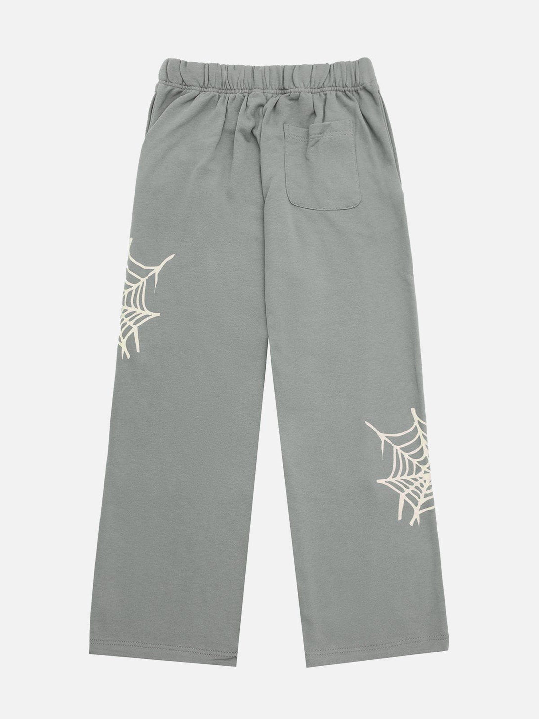 Lacezy - Spider Web Print Pants- Streetwear Fashion - lacezy.com