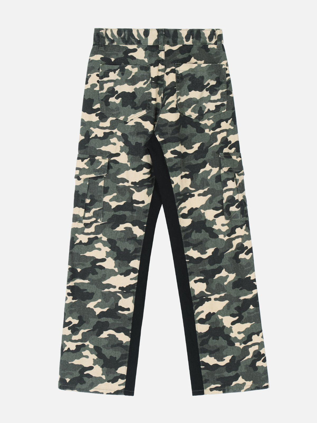 Lacezy - Splicing Camouflage Print Pants- Streetwear Fashion - lacezy.com