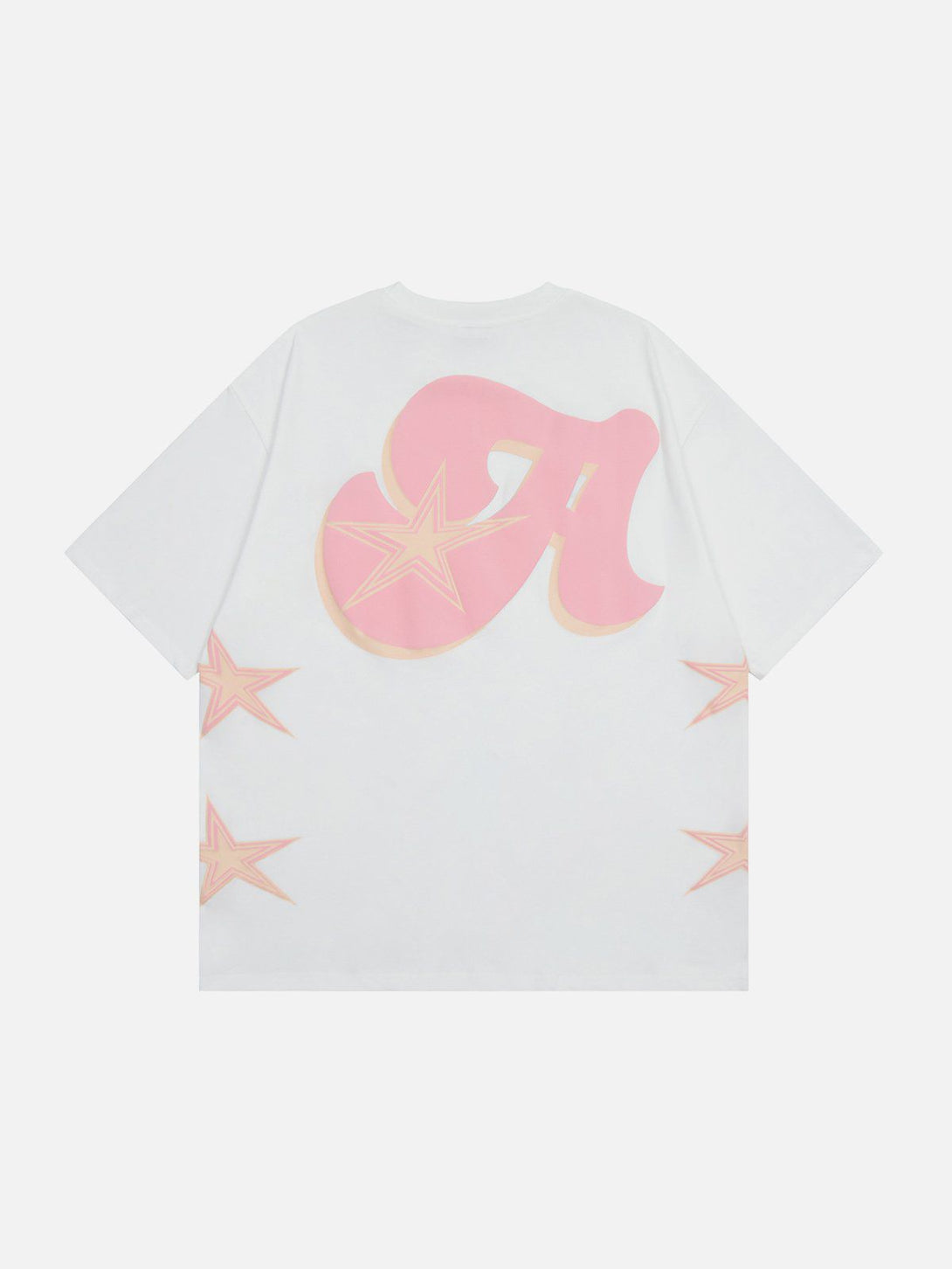 Lacezy - Star Foam Printing Tee- Streetwear Fashion - lacezy.com